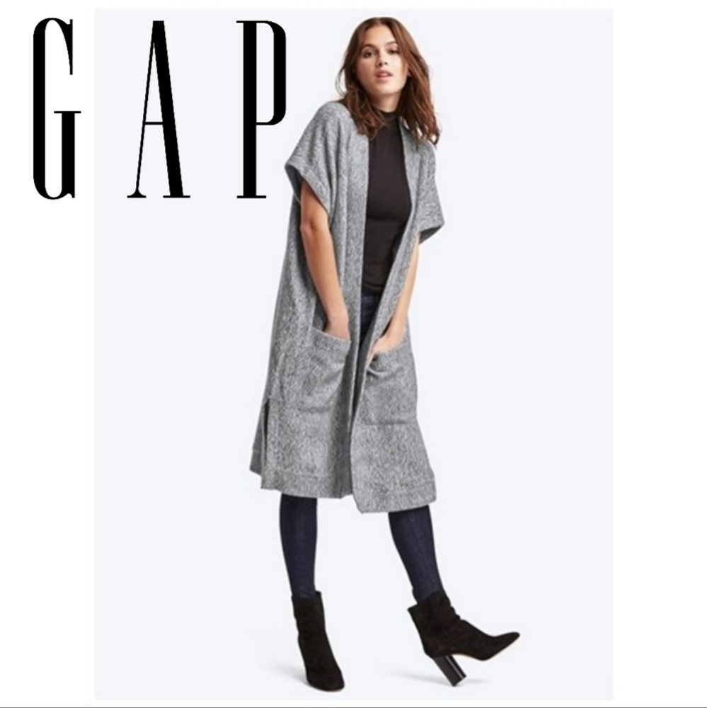 GAP Women's Oversized Long Cardigan